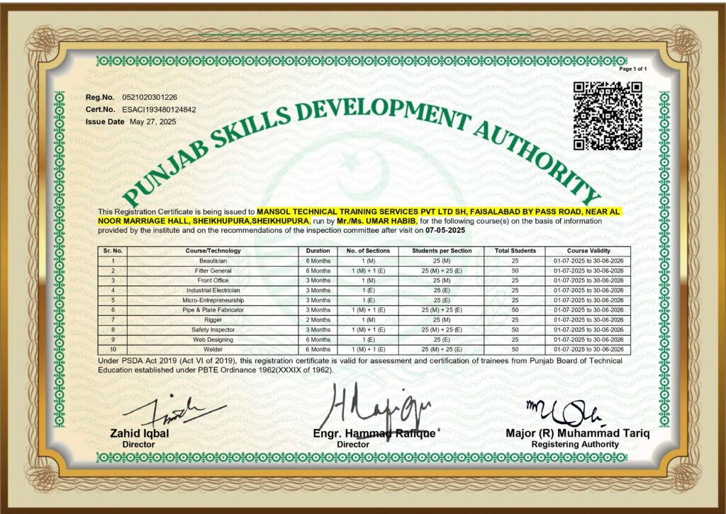 Award Certificate 10